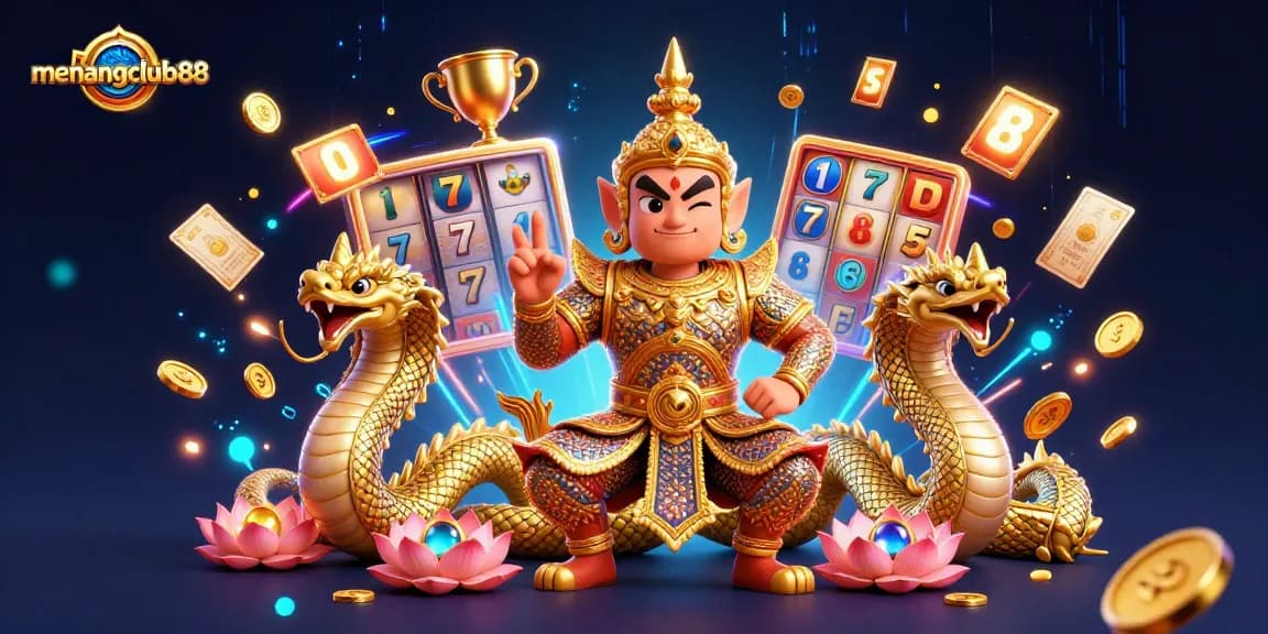 Play slot games on menangclub88 with winning opportunities and stunning 3D visuals.
