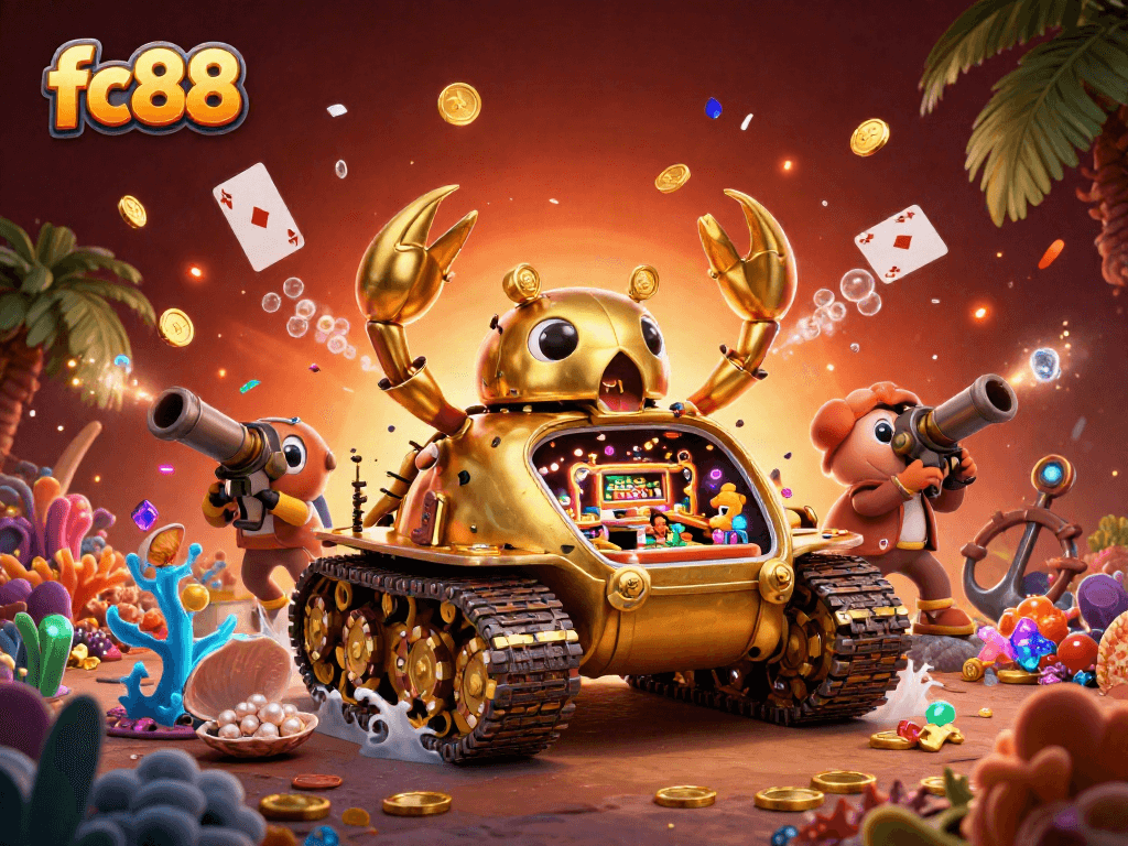 Các trò chơi tại fc88 với bọ vàng khổng lồ đưa bạn vào cảm giác thắng lớn cùng nhiều kho báu