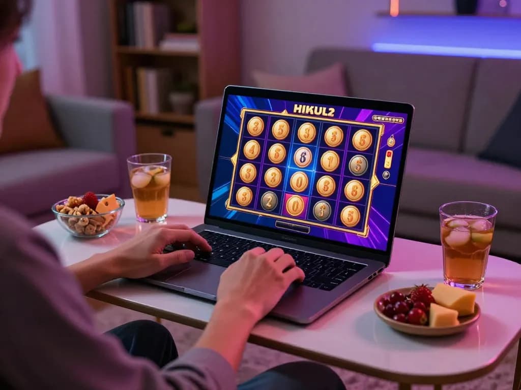 Discovering the perkembangan promo industri game online through immersive slot gameplay at home with stylish setup