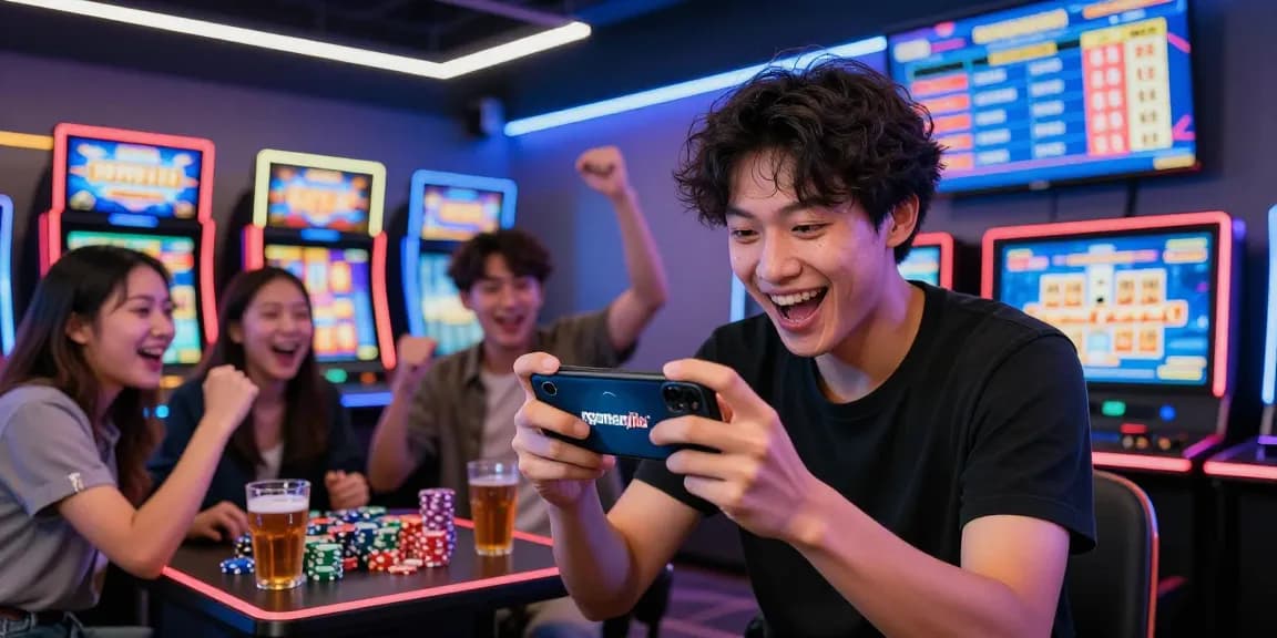 Players engaging in joyful online gaming activities at ngamenjitu site.