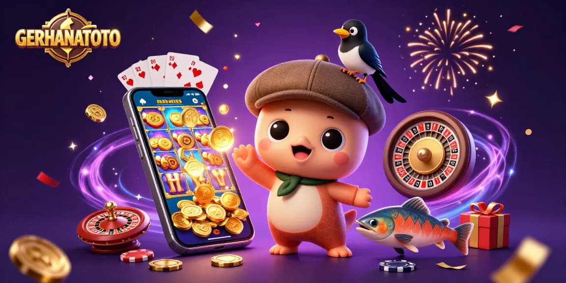 Menang di GERHANATOTO dengan permainan slot terkini dan promo menarik untuk pemain.