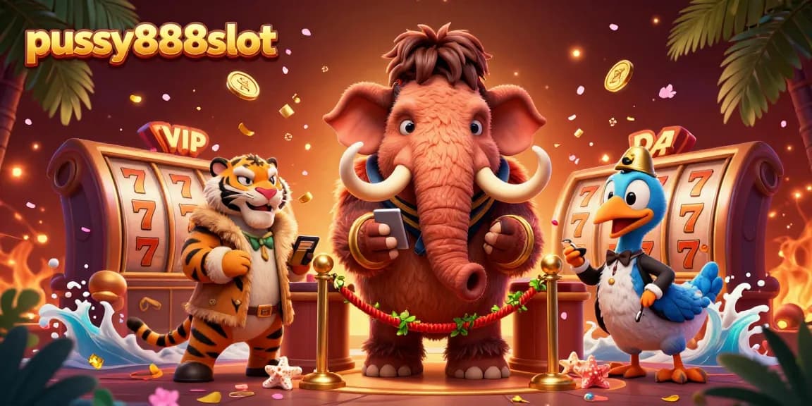 เล่นสล็อตออนไลน์ pussy888slot ผ่านมือถือ รับโบนัสแรกเข้าฟรี! ทำกำไรได้ทุกวัน
