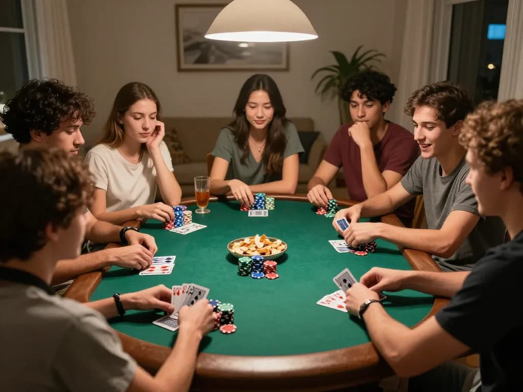 Dewatogel Link Alternatif Login Terbaru brings friends together for an exciting poker night.