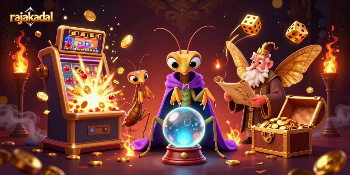 Rasakan kegembiraan bermain di rajakadal dengan slot jackpot dan karakter menarik dalam ilustrasi 3D