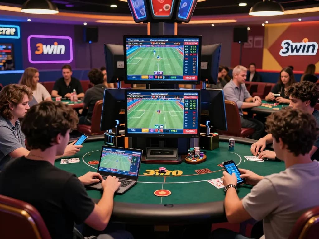 Experience excitement at https://3win.baby/ with diverse sports betting, live casino, and engaging gaming tables in a dynamic atmosphere.