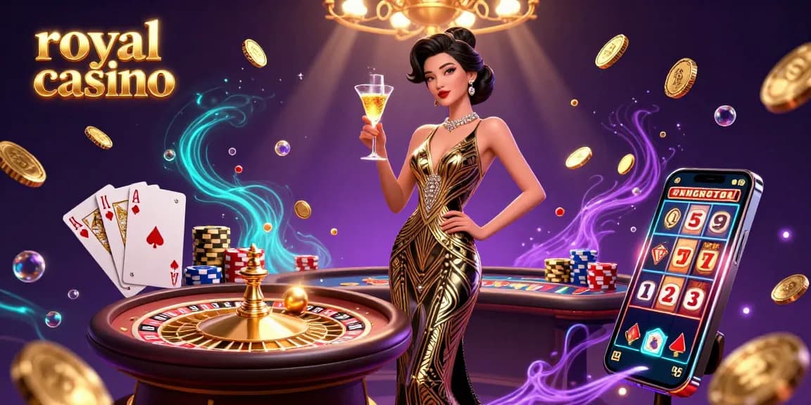Experience the thrill of royal casino gaming with elegant visuals and dynamic action.