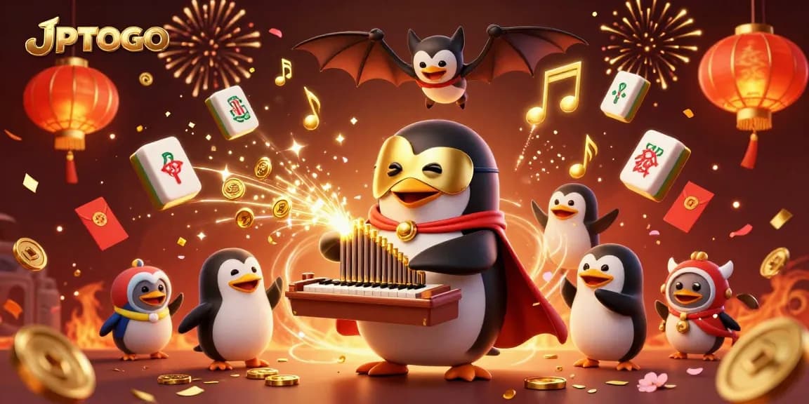 Experience the excitement of winning at JPTOTO with a 3D casino illustration featuring vibrant characters and elements.