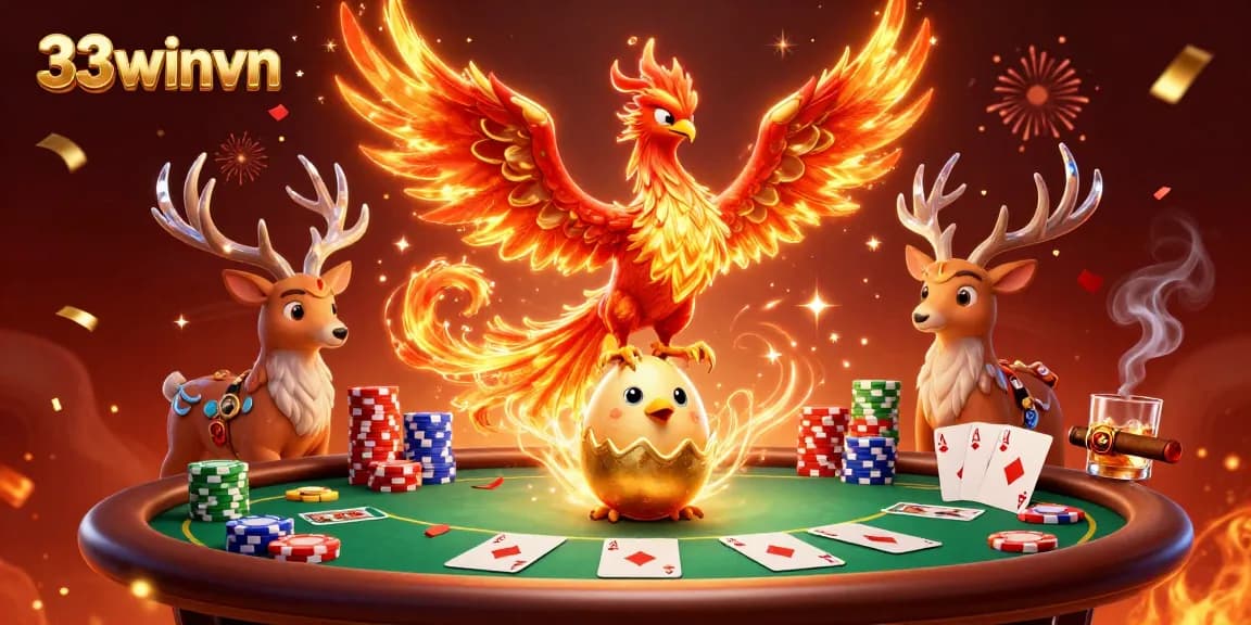 33winvn empowers players to enjoy thrilling poker moments with vibrant casino elements.