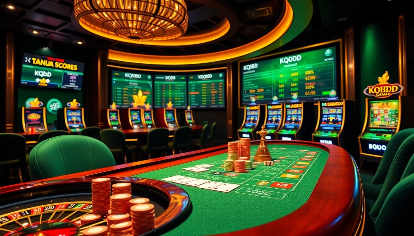 KQBD provides thrilling online gambling experiences with vibrant poker tables and exciting casino atmospheres.