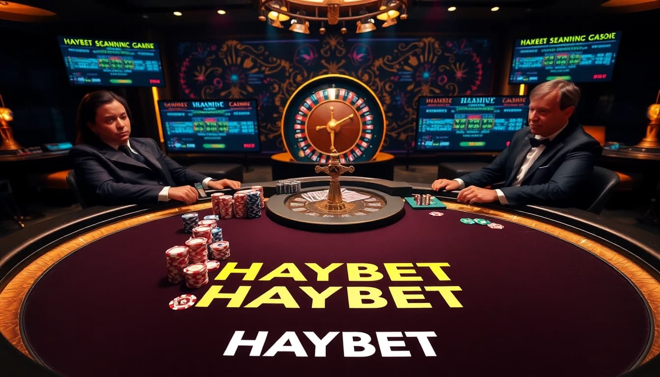Play poker at HAYBET's luxurious table, where excitement meets high stakes betting.
