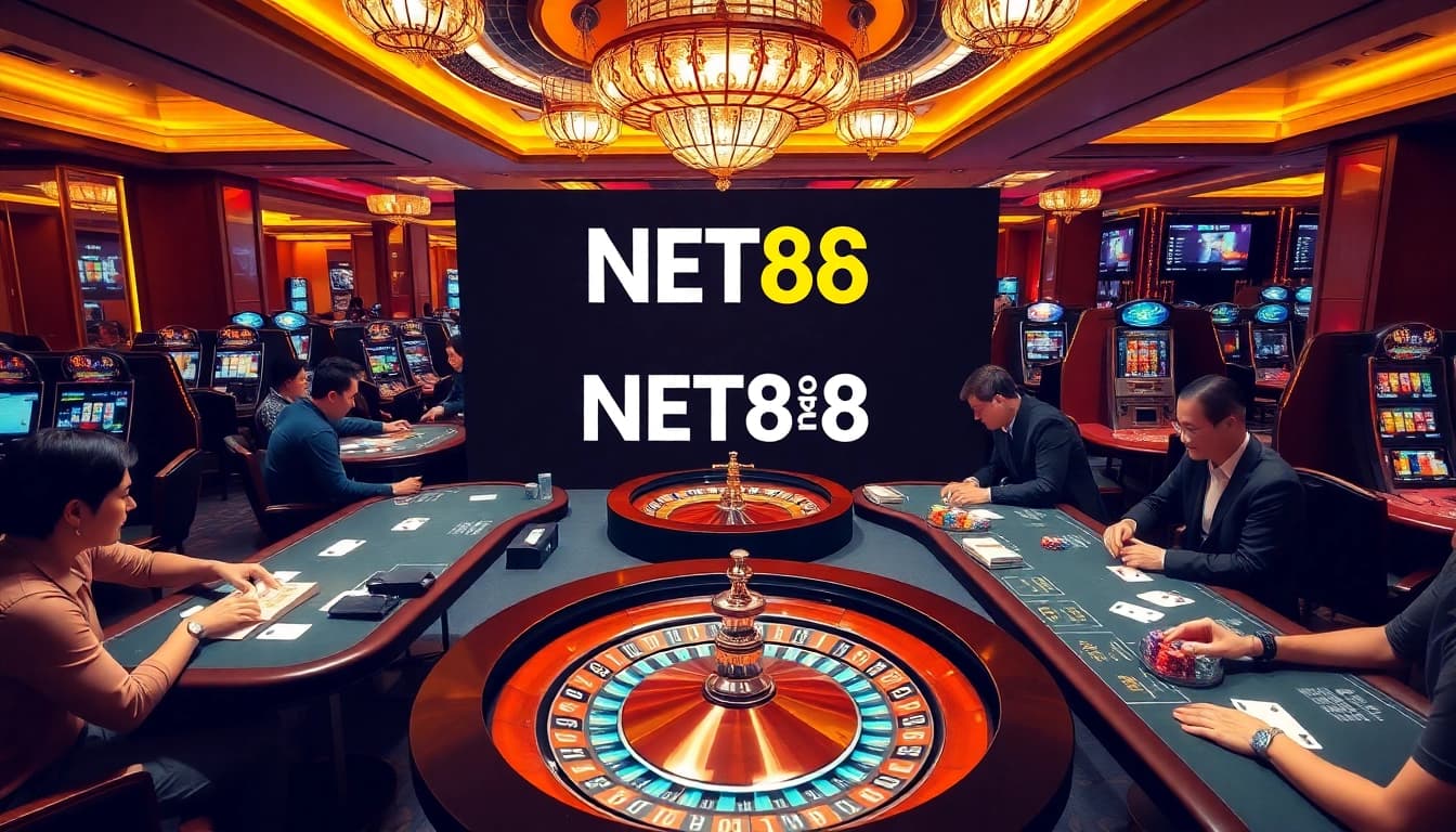 Experience excitement at https://net88na.com with vibrant casino tables and engaging players.