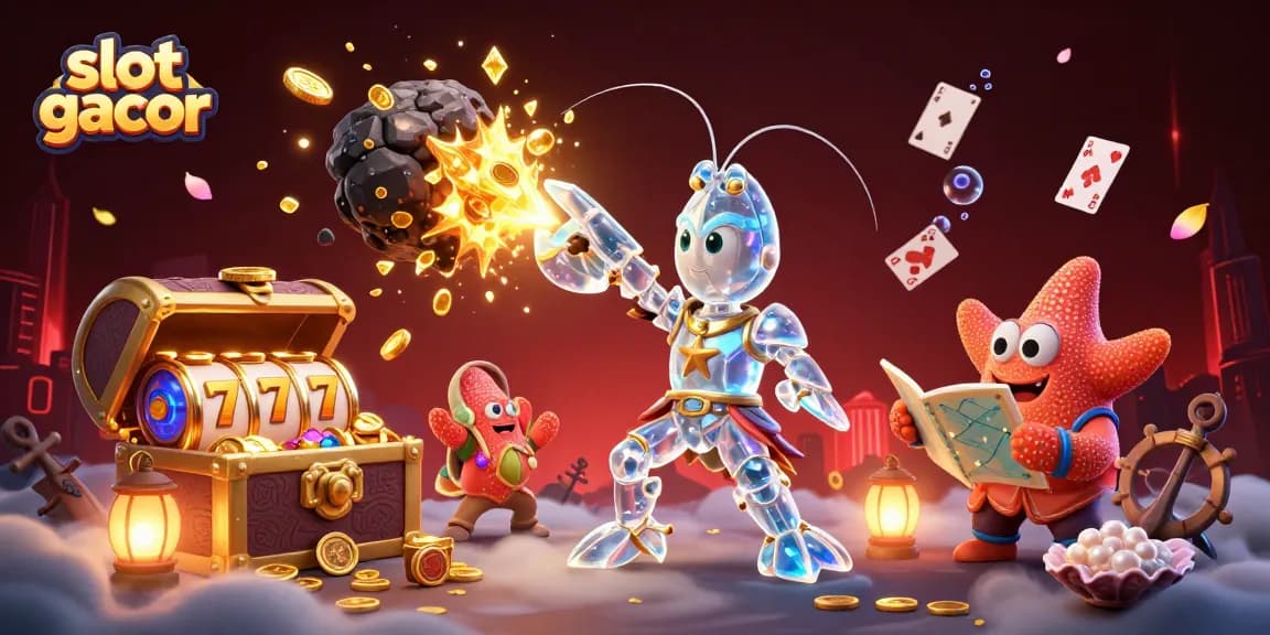 Engage with slot gacor through an explosive 3D adventure of gems and coins