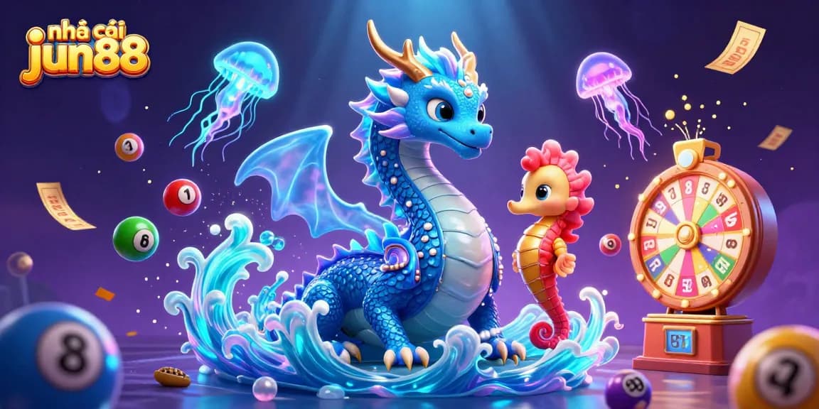 Experience exciting gameplay at nhà cái jun88 with colorful lottery elements and dynamic casino visuals.