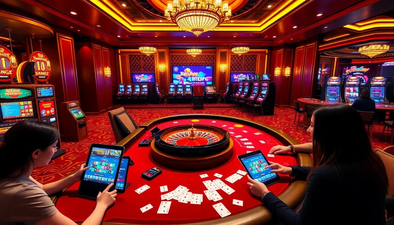 Players immerse themselves in casino action at https://rr88.auction/ with vibrant games and high stakes.
