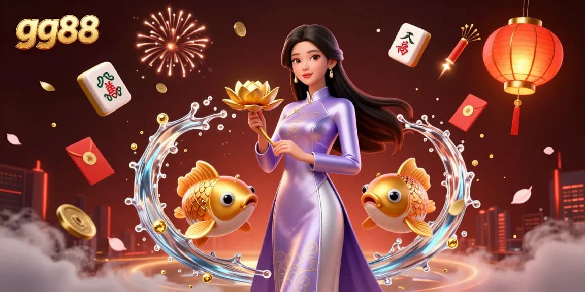 Win big at GG88 with luxurious casino elements and vibrant visuals.