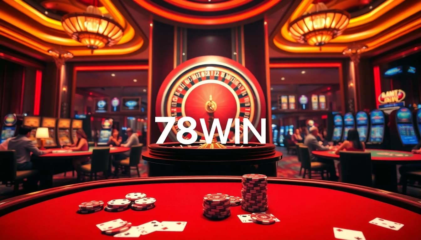 Experience exciting games at 78WIN's professional online casino environment.