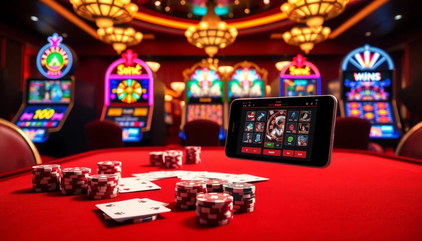 Engage in thrilling online gaming at ek333pro.com with vibrant casino visuals and professional atmosphere.
