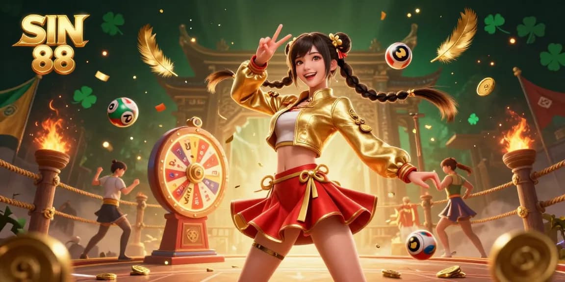 Engage with SIN 88's vibrant online lottery scene featuring stunning graphics and dynamic elements.
