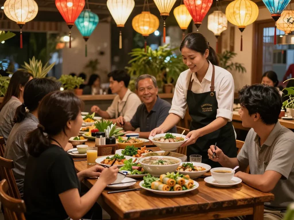 Experience the vibrant dining atmosphere at https://www.saigoncafesterling.com/menus with authentic Vietnamese dishes.