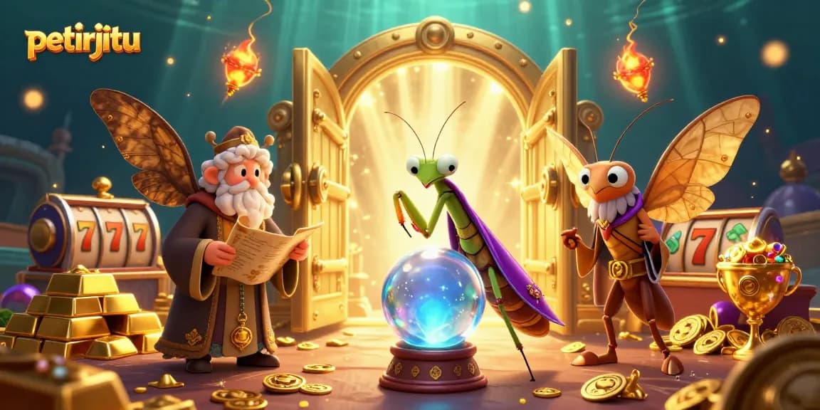 Mainkan petirjitu dan lihat keberuntungan Anda melalui ilustrasi slot yang mewah dan magis.