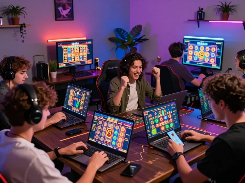 Dynamic players enjoying Game 88aa online in a vibrant gaming environment with diverse offerings.