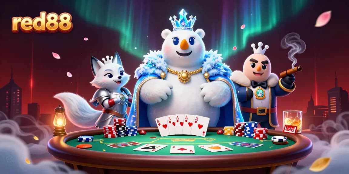 Join the excitement at red88 with stunning poker action and vibrant casino atmosphere.