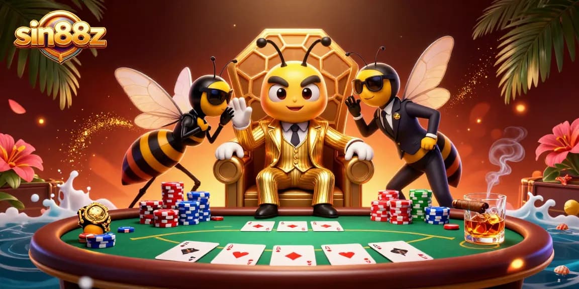 Experience thrilling poker action with the sin88z mob boss and his entourage.