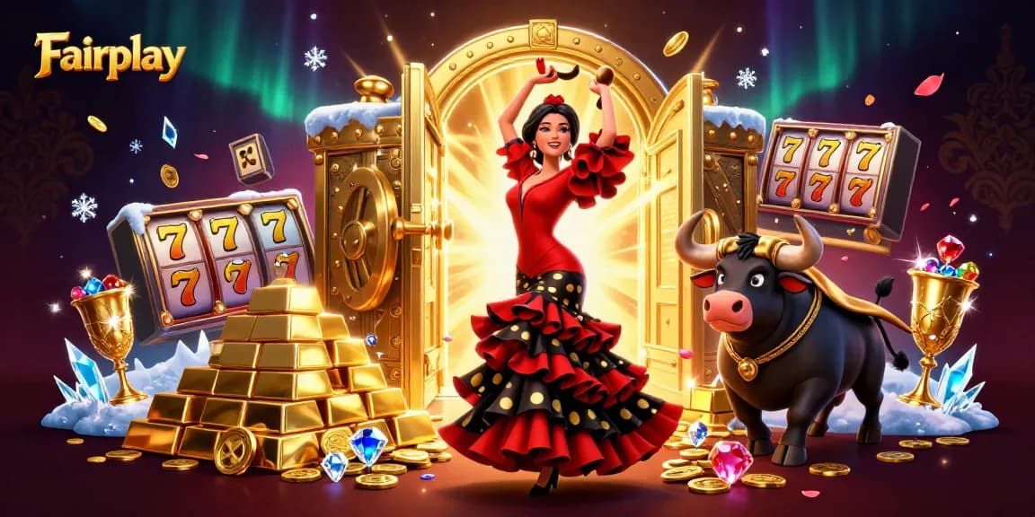 Engage in high-stakes excitement at Fairplay with stunning casino visuals.