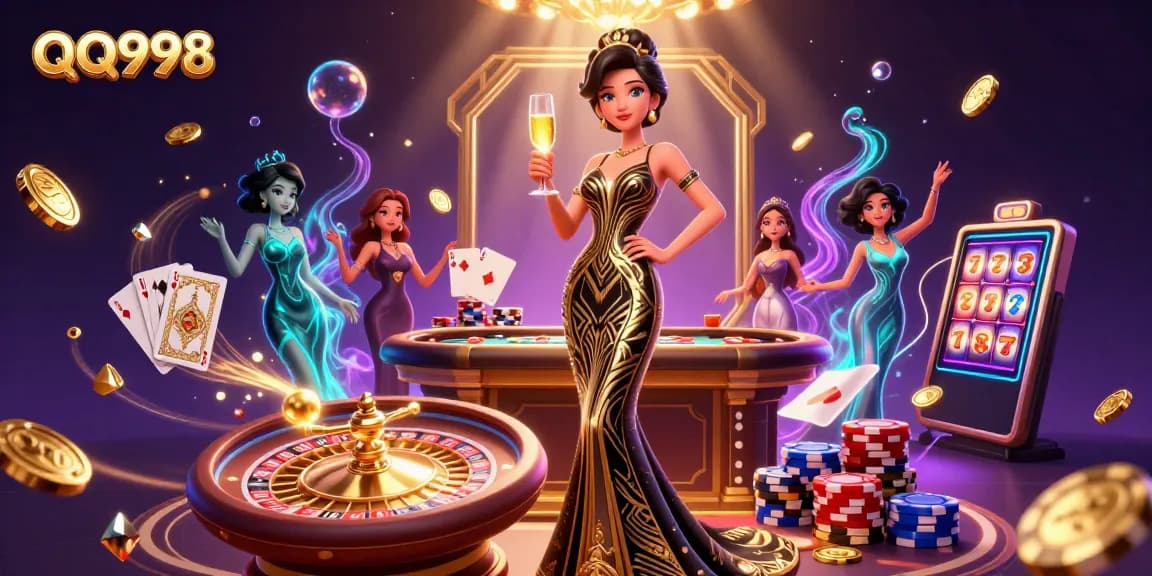 Play thrilling games at QQ998 with rich visuals, a glamorous atmosphere, and exciting winning potential.