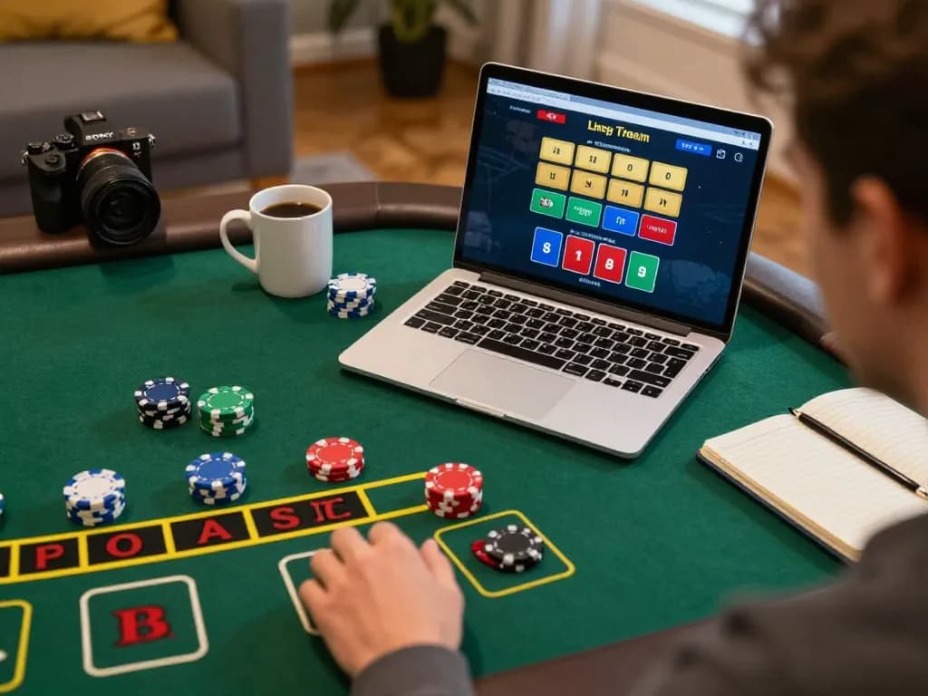Engaging with 88aa live dealer blackjack in a cozy home setup for strategic online gaming