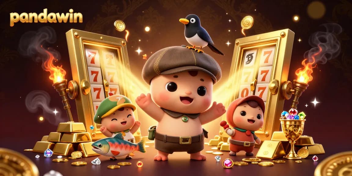 Bermain dan menang di pandawin dengan pengalaman slot 3D menakjubkan kami yang menampilkan harta karun emas!