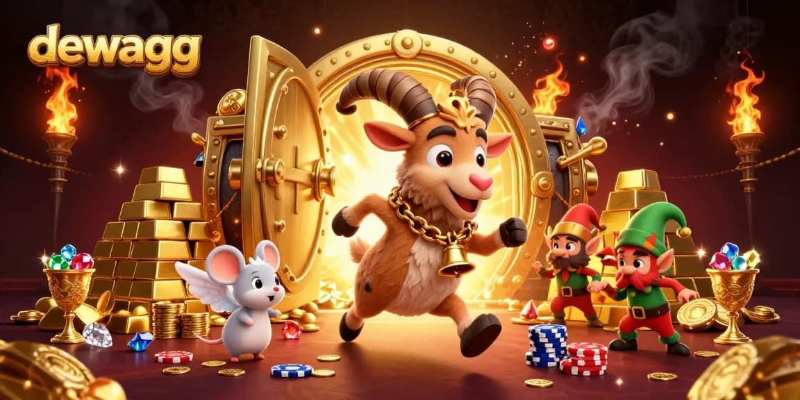 Experience dewagg's thrilling gaming at our holiday-horror casino, ruled by Krampus amid treasure.
