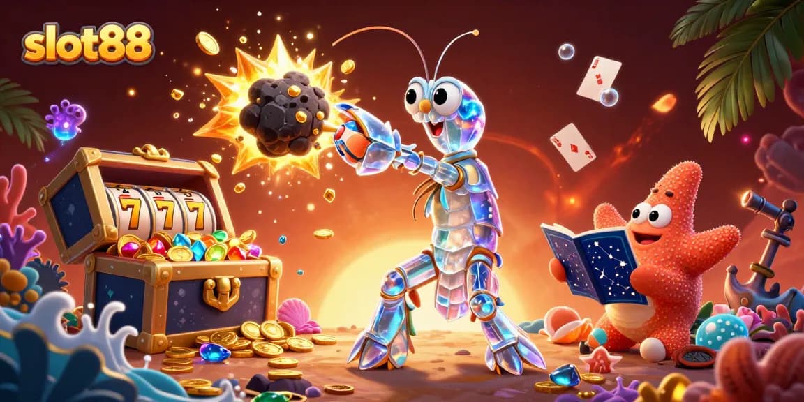Mendapatkan kemenangan dengan slot88 di tampilan kasino online yang penuh petualangan.