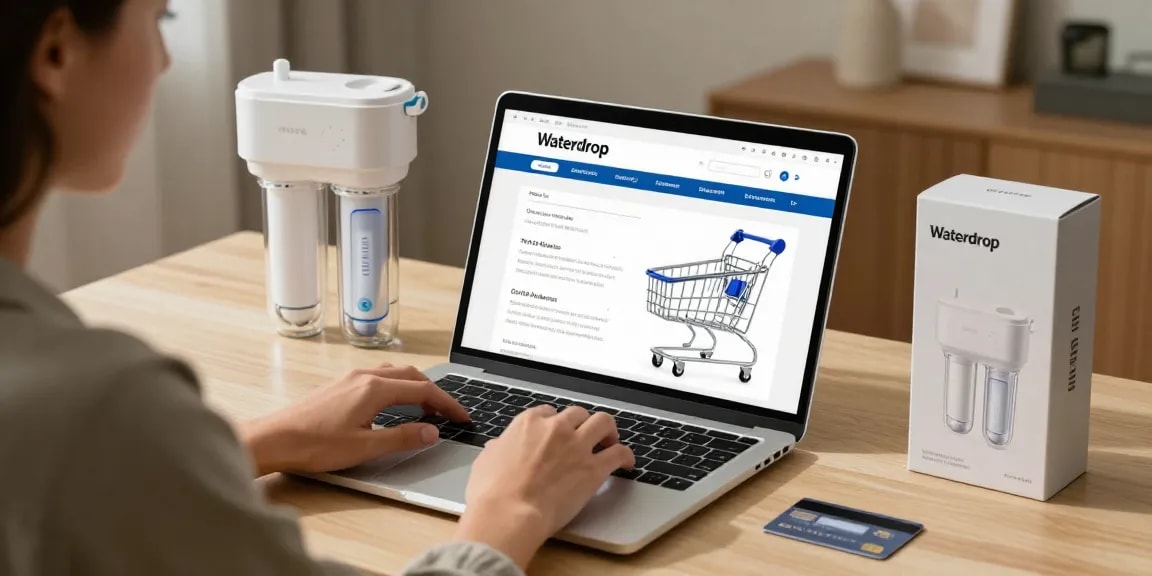 Discover the Waterdrop TST-UF-B 0.01 Micron Ultra-Filtration Under Sink Water Filter - Best deals for online shopping.