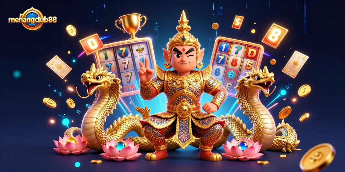 Play slot games on menangclub88 with winning opportunities and stunning 3D visuals.
