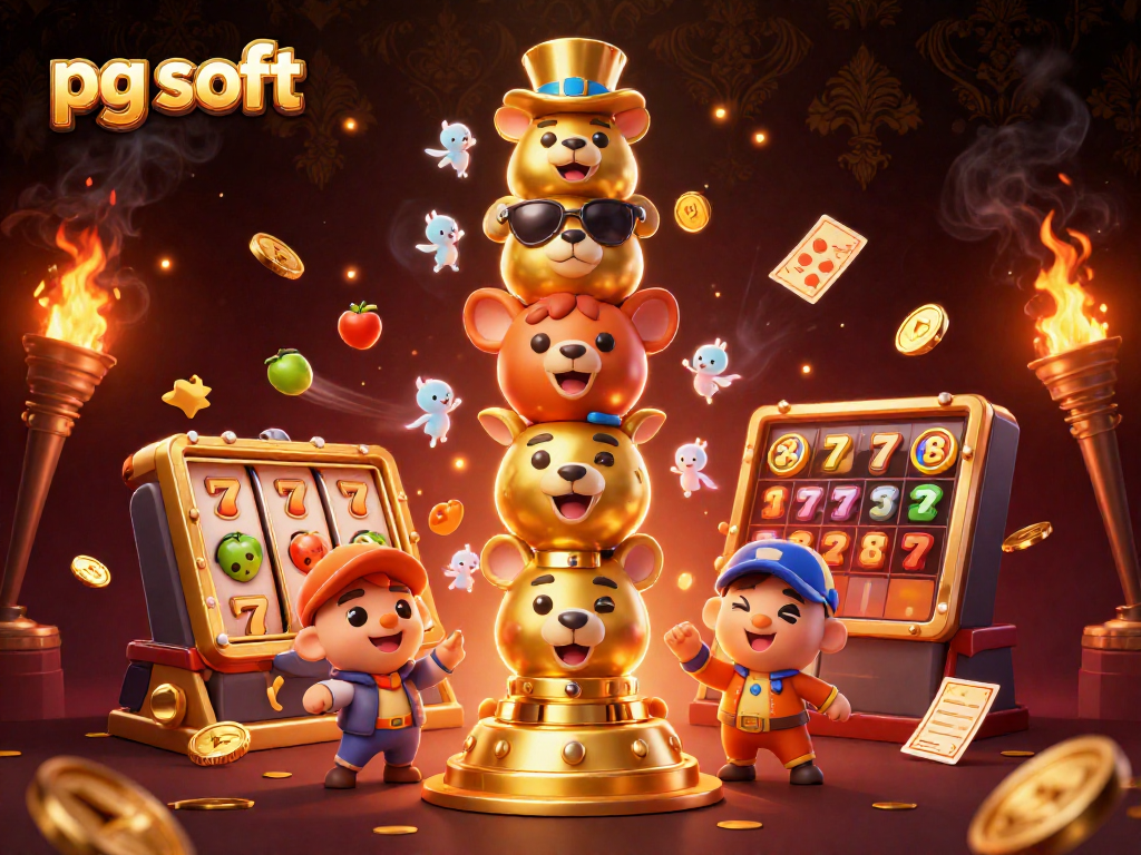 Experience the thrills of pg soft casino slots amidst dynamic elements and vibrant visuals.