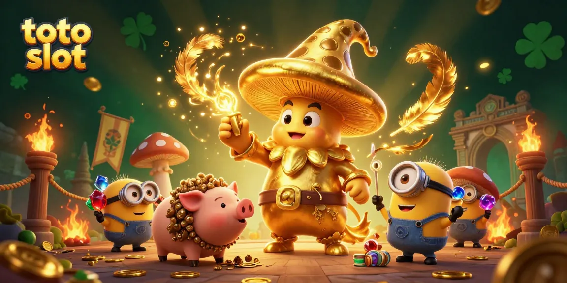 Experience thrilling gameplay and big wins with toto slot in this vibrant casino scene.