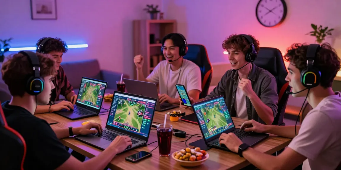Exciting gaming atmosphere with Playexch247 players enjoying sports betting