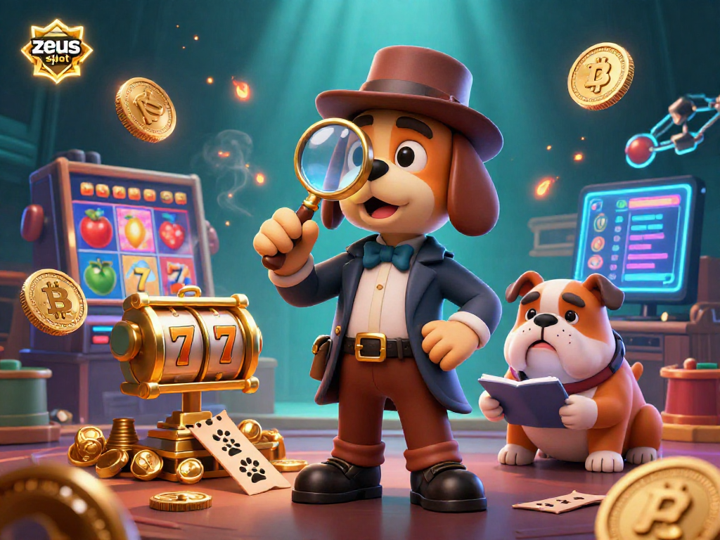 Engage with zeus slot and master the casino experience with vibrant 3D characters solving clues.