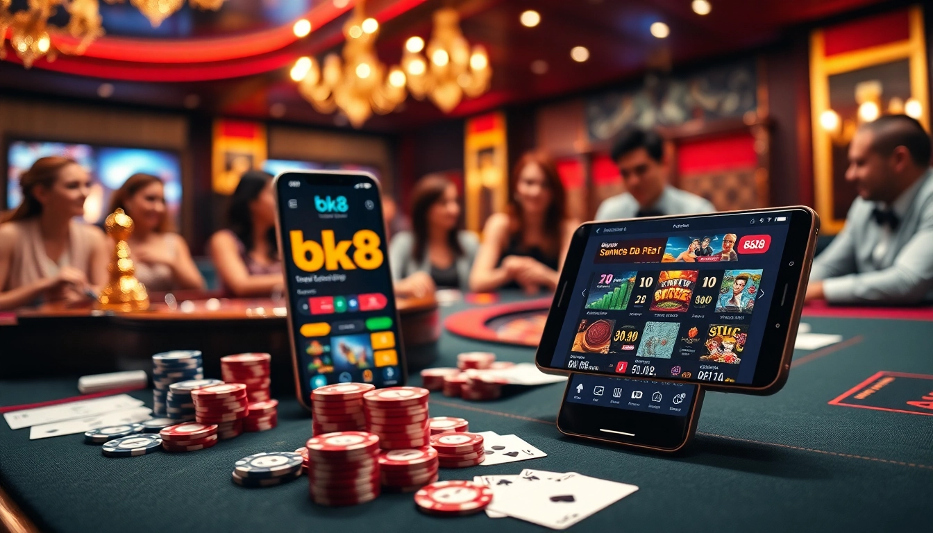 Engage with the action at bk8 by signing up for an authentic online casino experience.