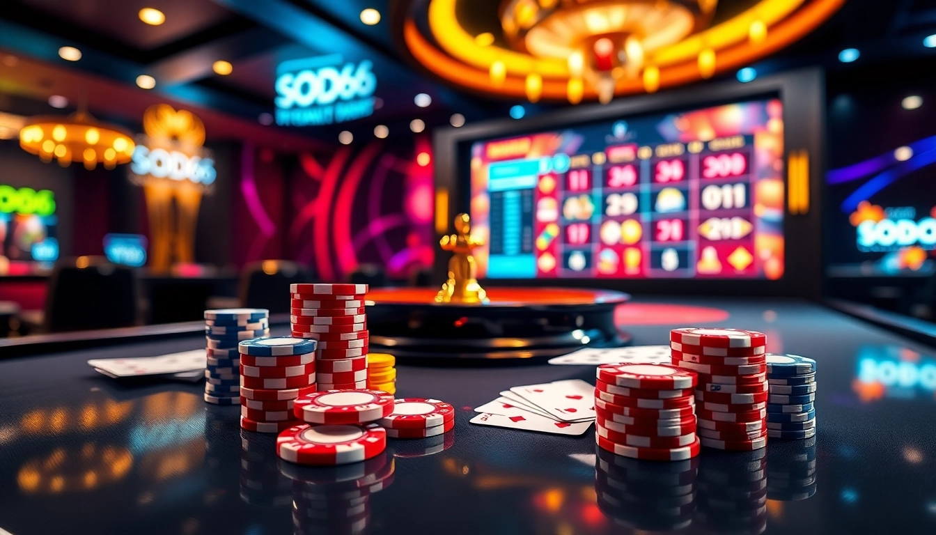 SODO66 supports thrilling poker action with an exciting casino table and dynamic gambling interface.
