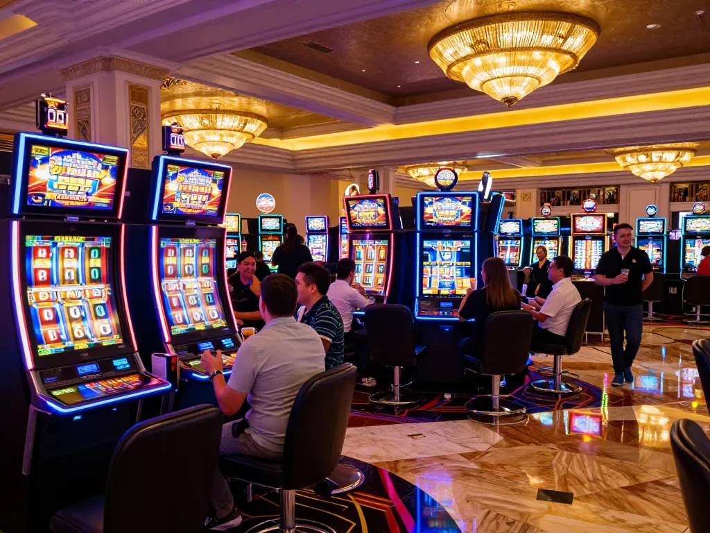 Rasakan permainan yang mendebarkan di kasino Las Vegas yang menampilkan kegembiraan dengan https://revjeffhood.com/me/ dan lampu yang cerah