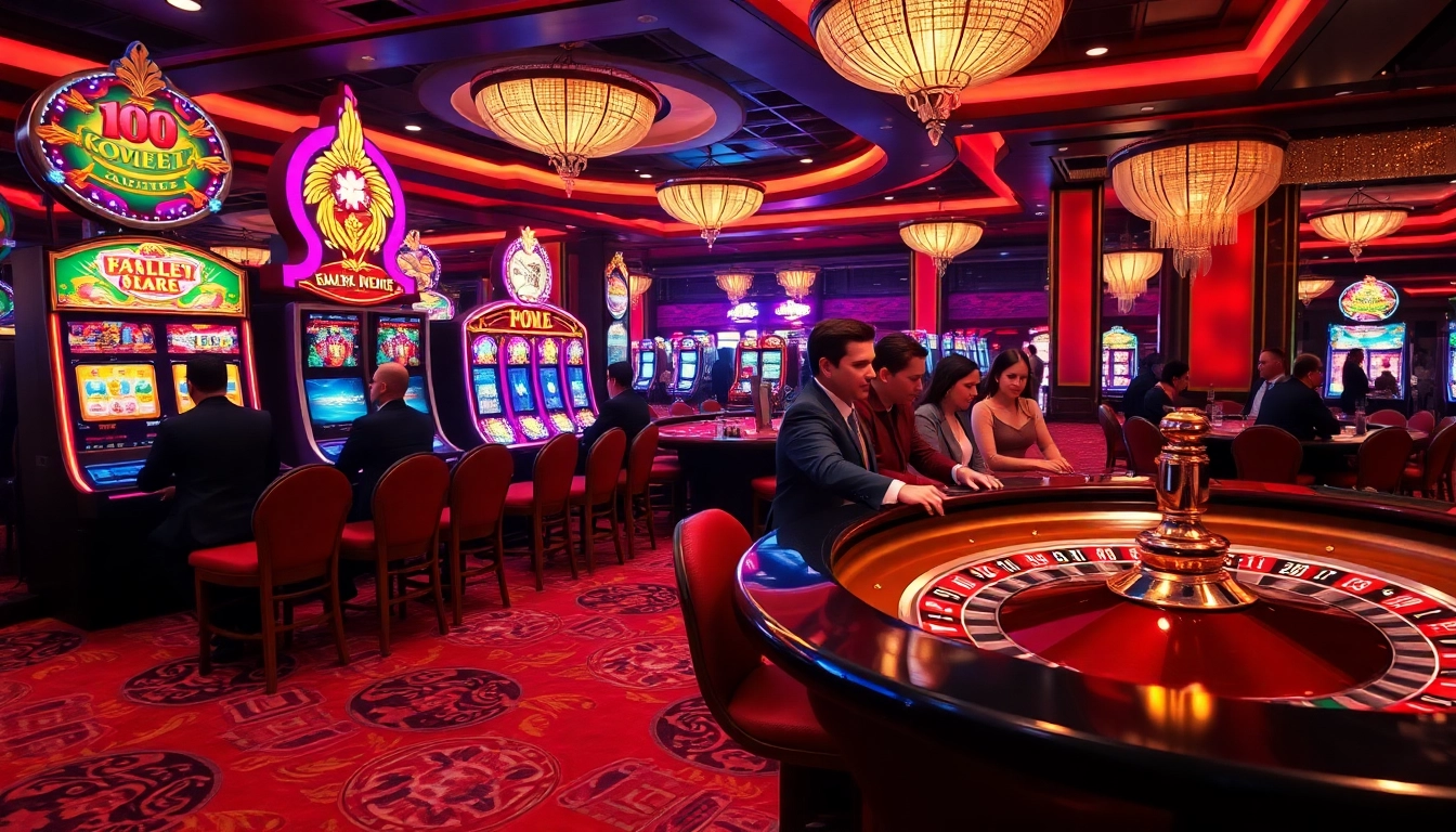 Experience the thrill of five88 at a luxurious casino with exciting games and professional dealers.