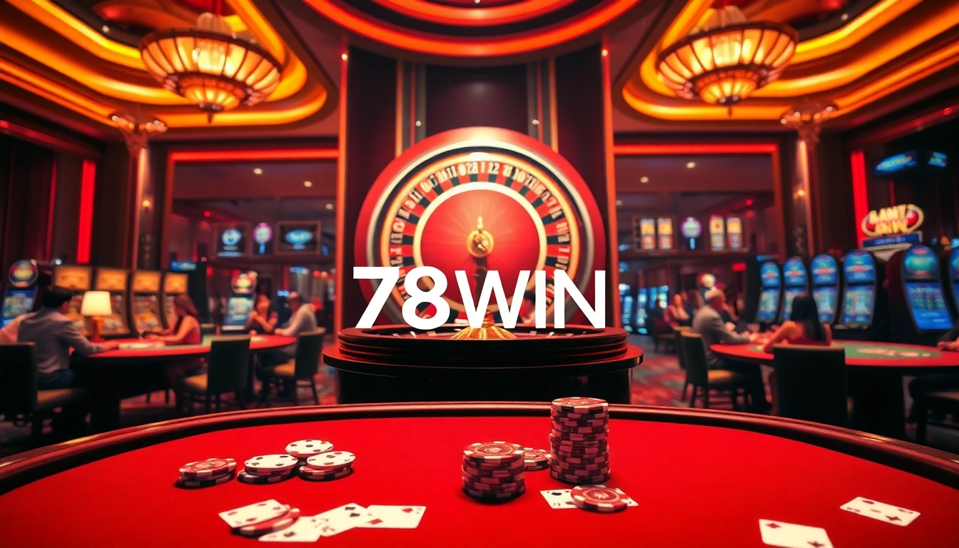 Experience exciting games at 78WIN's professional online casino environment.