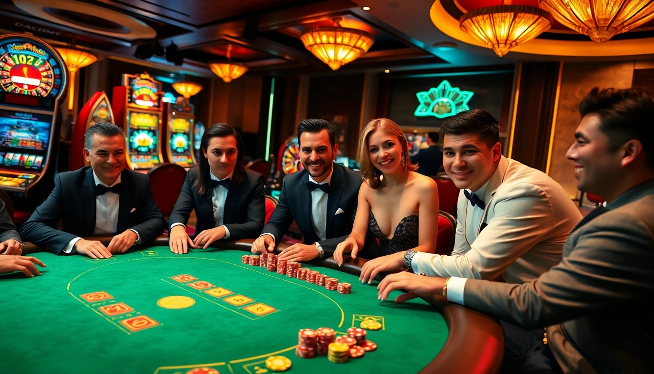 Experience high-stakes gaming at keonhacai5 with thrilling casino table visuals and vibrant atmosphere.
