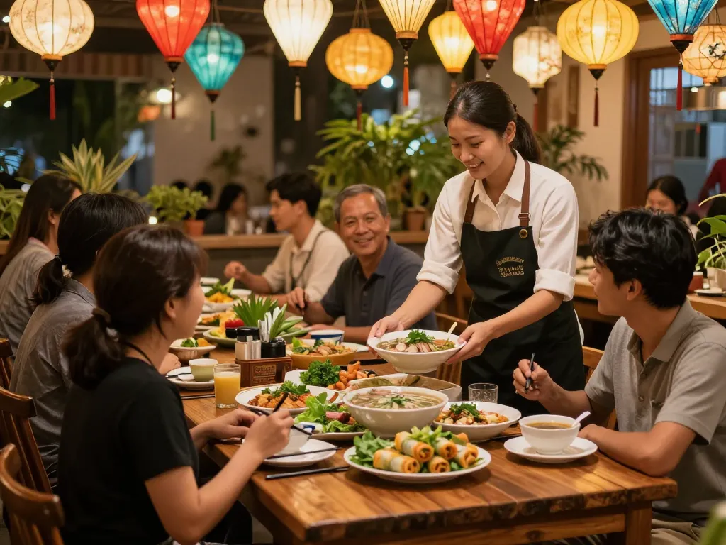 Experience the vibrant dining atmosphere at https://www.saigoncafesterling.com/menus with authentic Vietnamese dishes.