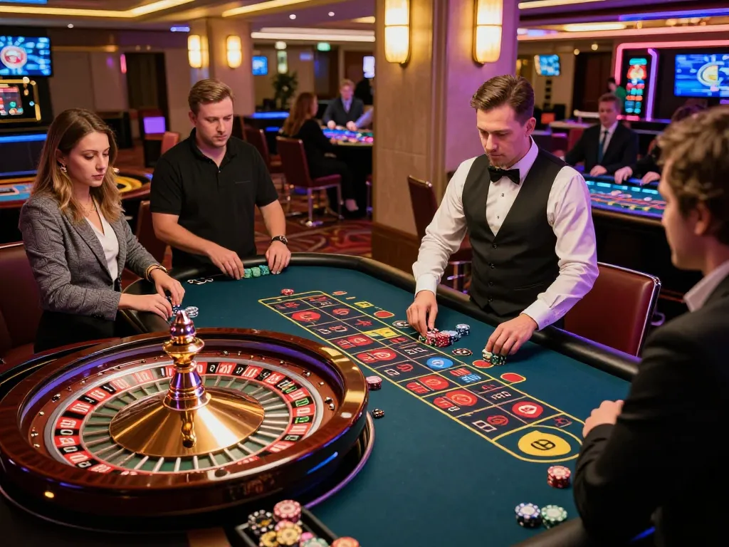 Taruhkan pada keseruan roulette di https://www.saigoncafesterling.com/menus dengan pemain yang terlibat dalam strategi.