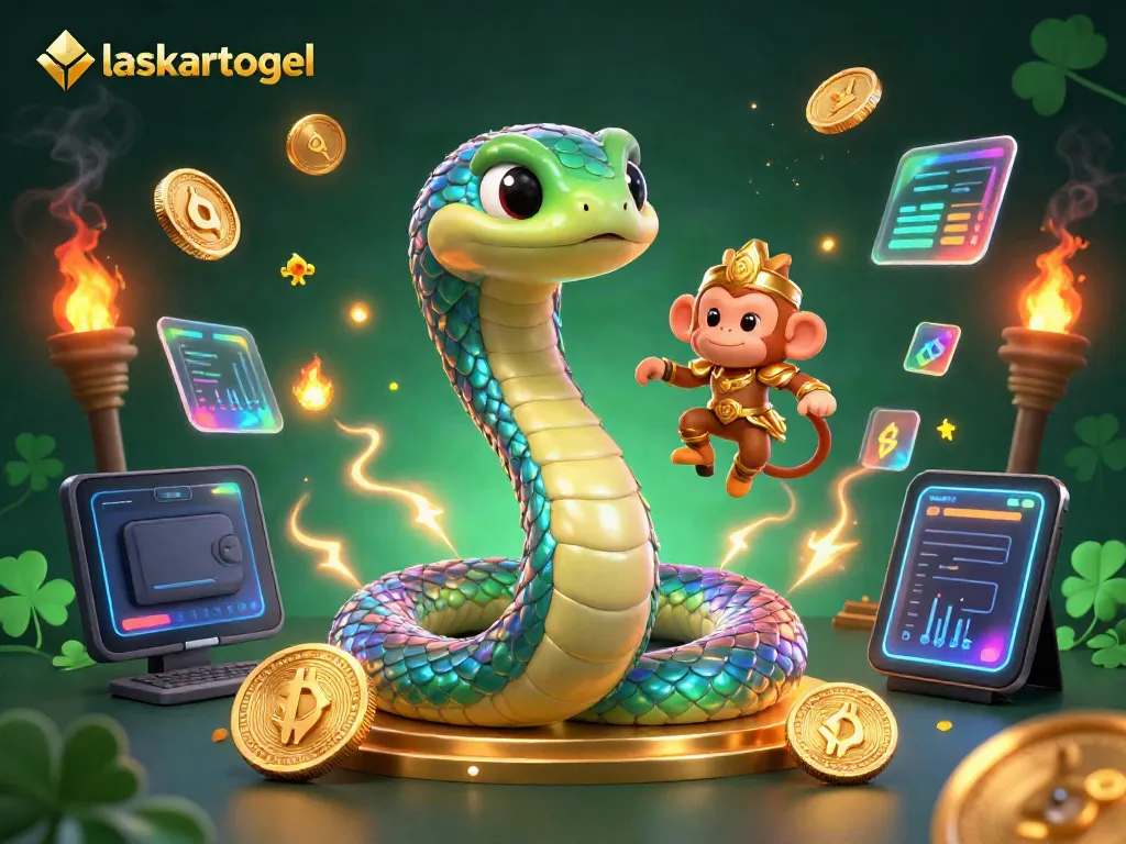 Spin the reels with laskartogel's vibrant 3D illustration of exciting casino elements.
