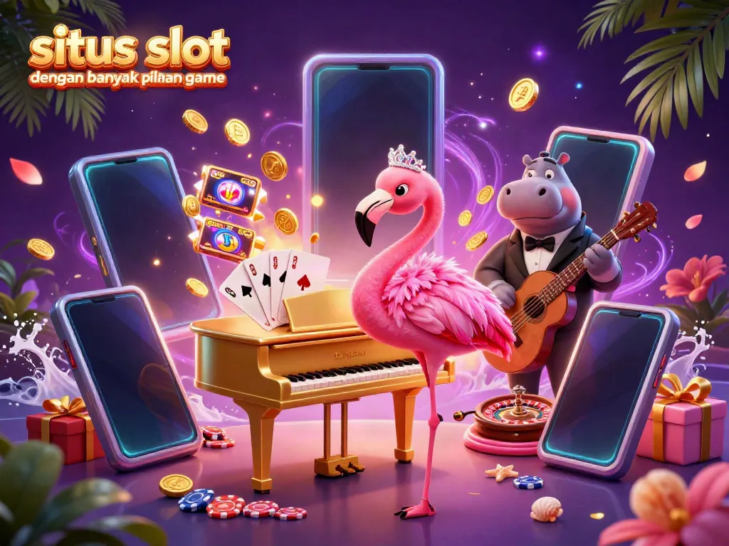 Menangkan hadiah di situs slot dengan banyak pilihan game saat menikmati pertunjukan 3D kasino yang meriah.