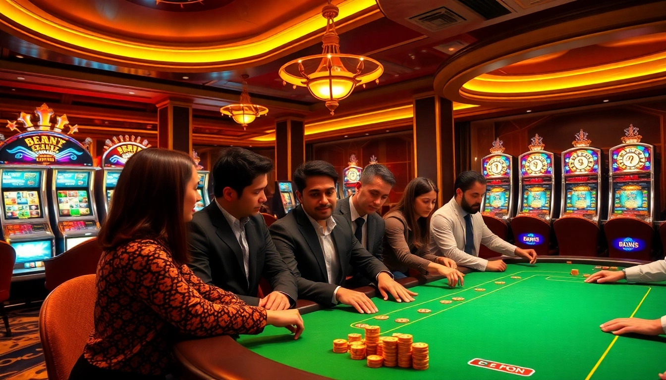 Exciting poker gameplay at situs 11 casino with vibrant chips and strategic bets.
